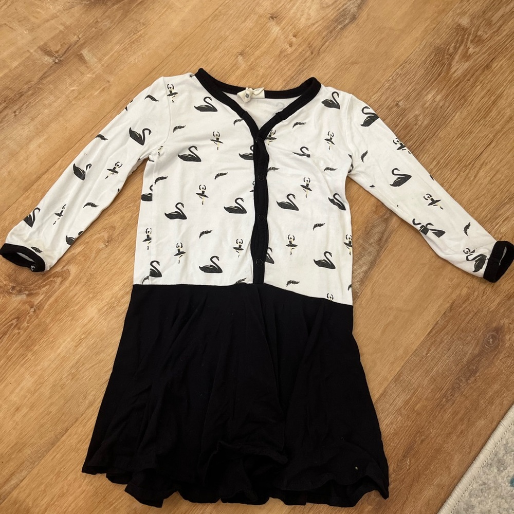 Kyte baby Swan Lake Custom dress, size 18-24 months. EUC